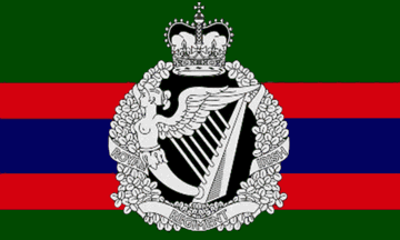 [Royal Irish Regiment flag]